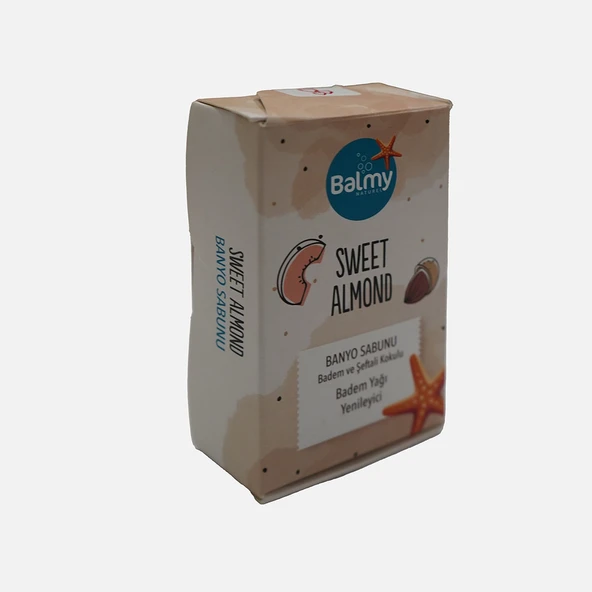 Balmy Tatlı Badem Esanslı Katı Sabun (6'li Paket) ürün görseli 1