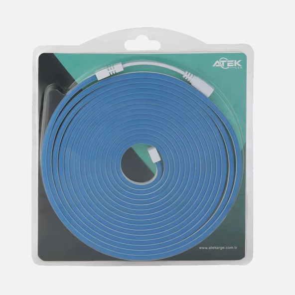 Neon Led Mavi Işık 5 metre Ip65 (2'li Paket) ürün görseli 1
