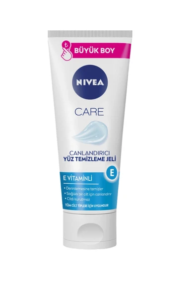 Nivea Care E Vitaminli Canlandırıcı Ve Nemlendirici Yüz Temizleme Jeli 225ml ürün görseli 1