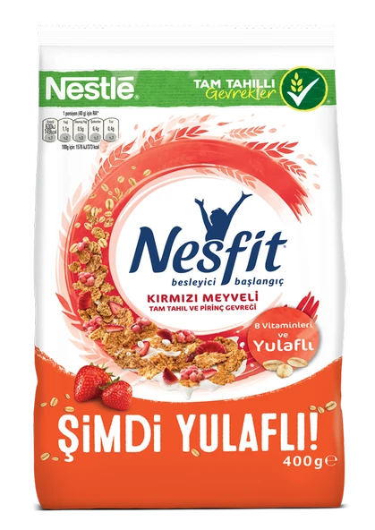 Nestle Nesfit Kırmızı Meyveli 400 g (5'li Paket) ürün görseli 1