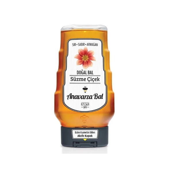 Anavarza Akıllı Kapak Süzme Çiçek Balı 325 g (3'li Paket) ürün görseli 1