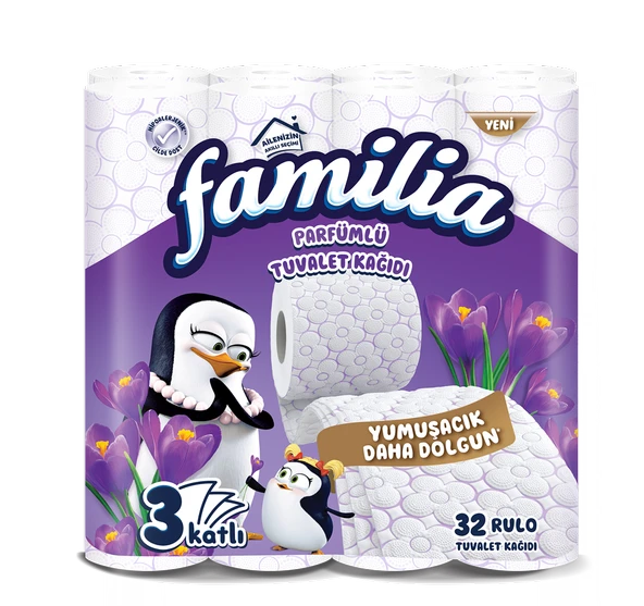 Familia Tuvalet Kağıdı Kokulu 32'li (4'li Paket) ürün görseli 1