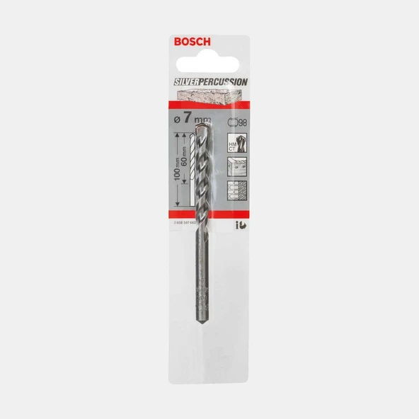Bosch Beton Matkap Ucu 7x100 mm (4'li Paket) ürün görseli 1