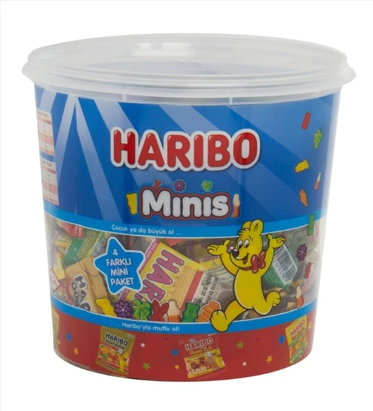 Haribo Minis 100 x 10 g (4'li Paket) ürün görseli 1