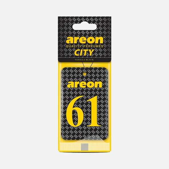 Areon City Vanilla Black 61 Oto Kokusu (6'li Paket) ürün görseli 1