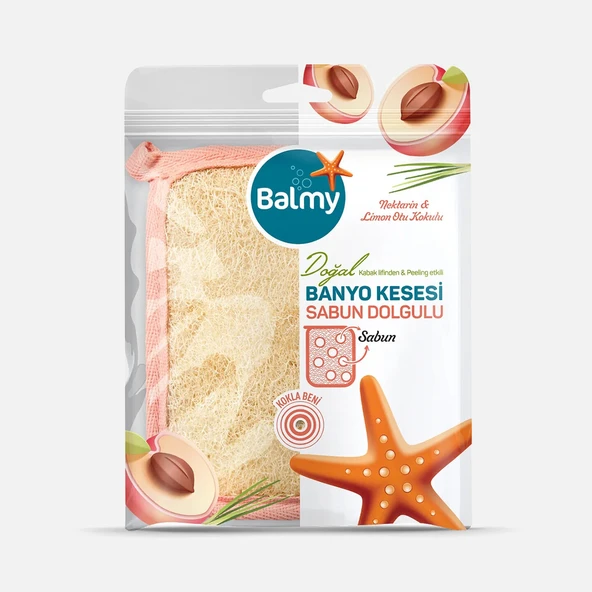 Balmy Doğal Sabun Dolgulu Banyo Kesesi (5'li Paket) ürün görseli 1
