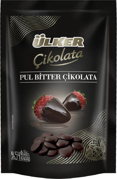 Ülker Pul Çikolata %54 Bitter 100 g (6'li Paket) ürün görseli 1