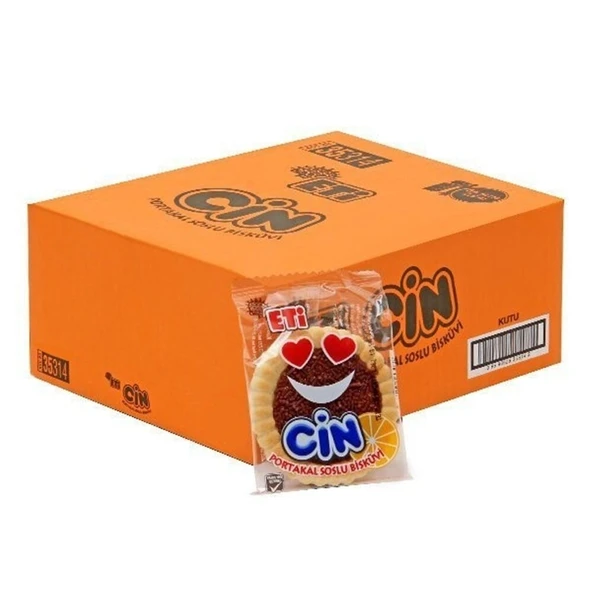 Eti Cin Tekli Portakallı 25 g 36'lı (6'li Paket) ürün görseli 1