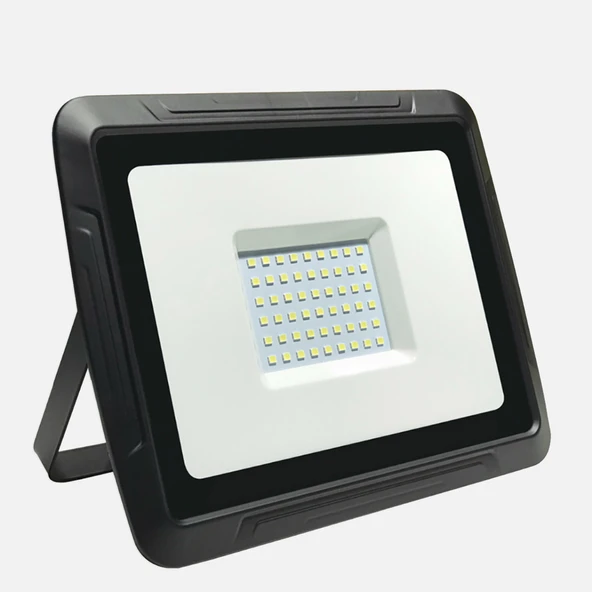 Ecolite Led Projektör 50W 3000K Sarı Işık ürün görseli 1