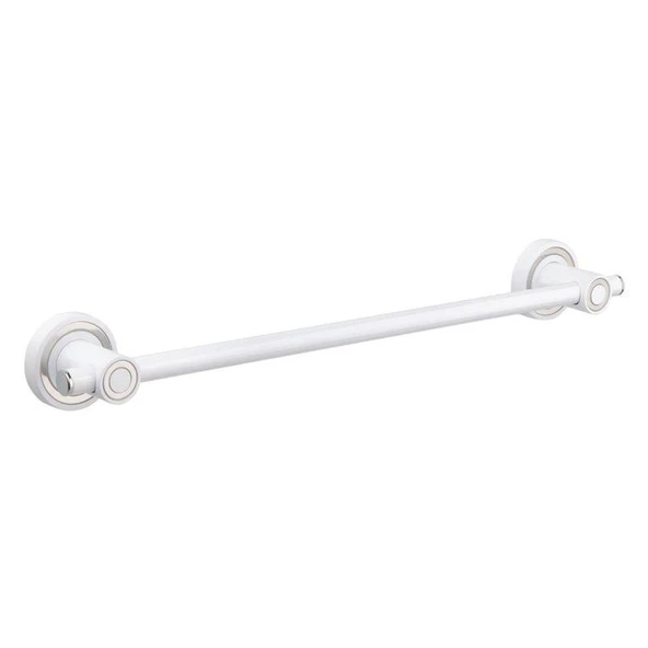 Kare Sevılla Uzun Havluluk 45 cm Beyaz/Krom ürün görseli 1