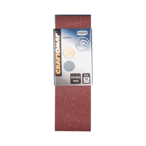 Craftomat K60 3x60 Zımpara Tabanı (4'li Paket) ürün görseli 1