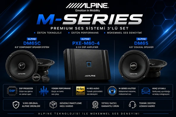 Özenhifi ' Den Alpine Ses Paketi -1 ürün görseli 1