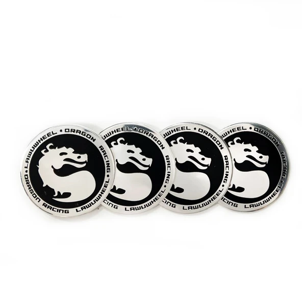 Jant Logosu Jant Göbeği Arması Sticker Amblem Mortal Kombat 4 Adet 67mm ürün görseli 1