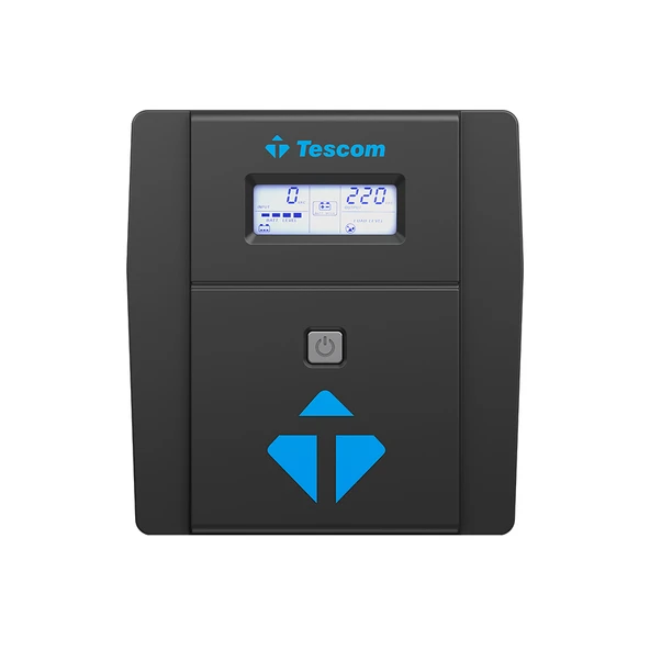 TESCOM LEOAP 1000VA Line Interactive UPS (900020312) (2x7A Akü) ürün görseli 1