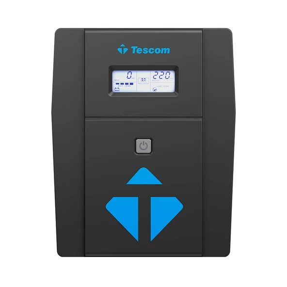 TESCOM LEOAP 2000VA Line Interactive UPS (900020315) (2x9A Akü) ürün görseli 1