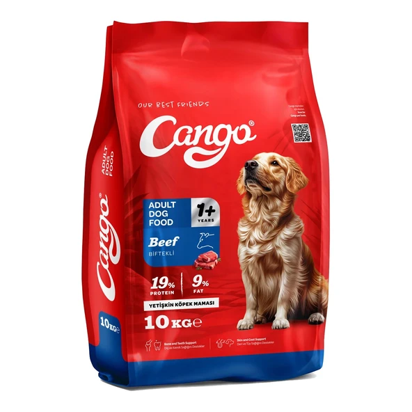Cango Yetişkin Köpek Maması Etli Biftekli 10 Kg ürün görseli 1