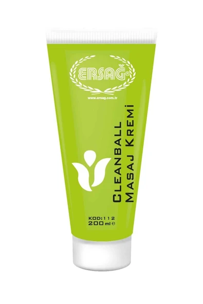 Ersağ Clean Ball Masaj & Ağrı Kesici Krem 200 Ml ürün görseli 1