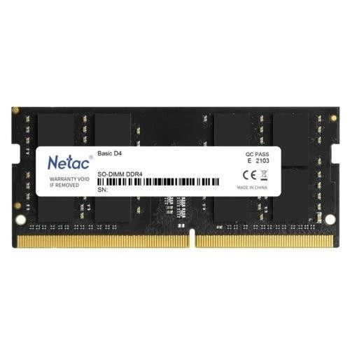 16GB Netac Basic 3200MHz (NTBSD4N32SP-16) DDR4 Notebook Ram - Resim 2