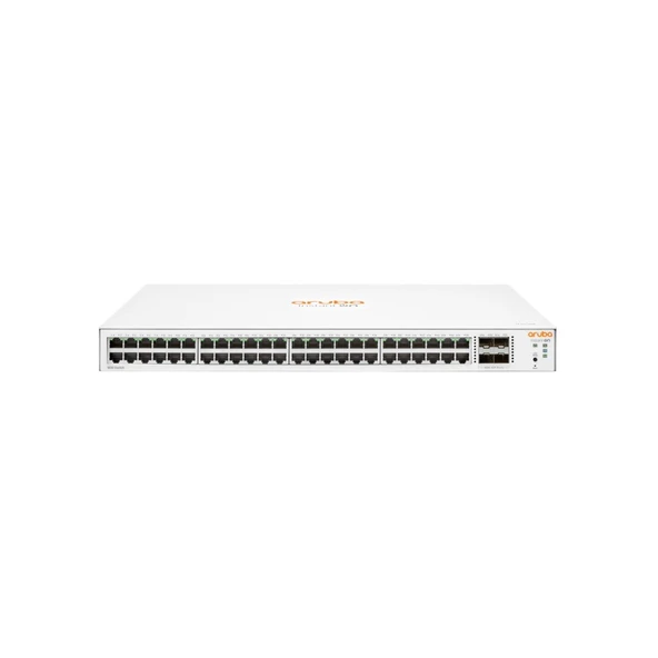HP Aruba Instant On, JL814A, 1830-48G, 48Port, GigaBit, 4 Port Gigabit SFP, Yönetilebilir, Rack Mount Switch ürün görseli 1