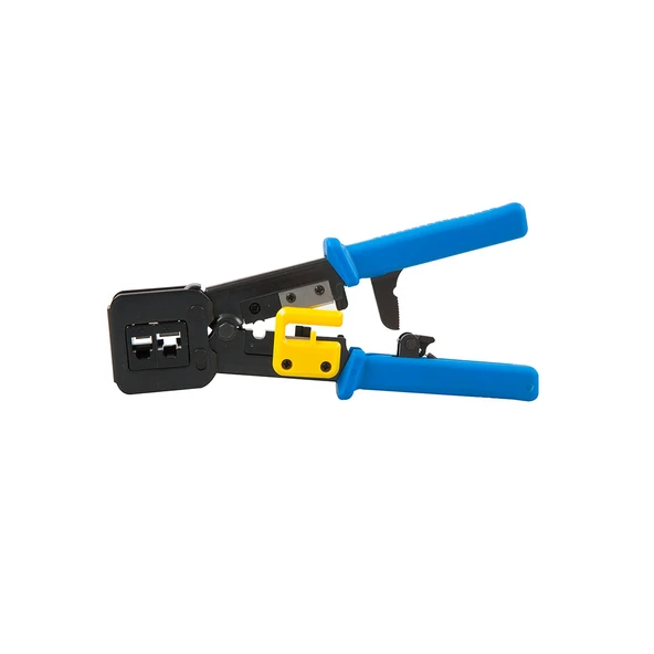 S-LINK SL-830W, RJ45/RJ11 ikili Pense,  Yeni Nesil Kablo Ucu Konnektör Sıkma Pensesi ürün görseli 1