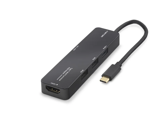 Type-c 3.2 Gen1 Hub Pd Hdmı 4K 5 Port 5 Gbps Siyah TUH305 ürün görseli 1