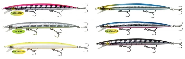 Savage gear Jerk Minnow 175 mm 29 gr Sınkıng Sahte Balık  Pink Belly ürün görseli 1