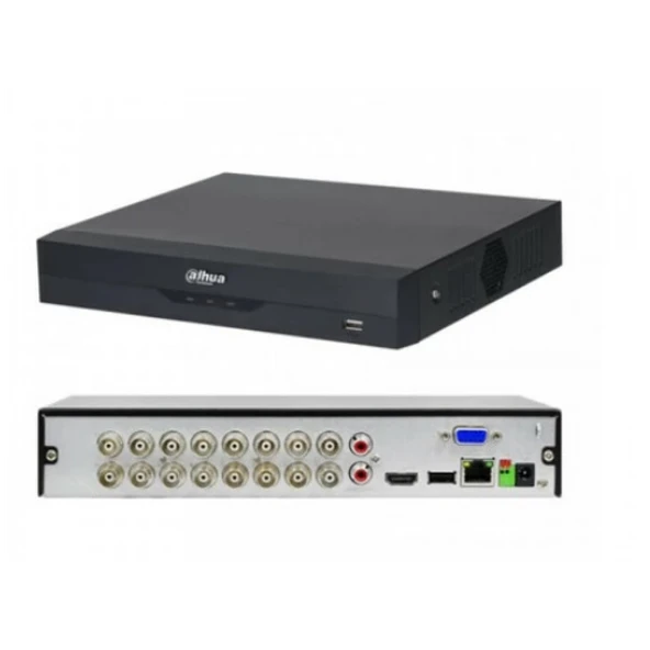 DAHUA XVR5116HS-5M-I3, 16 Kanal, 5Mpix H265+, 1 HDD, 5in1 DVR Cihazı ürün görseli 1