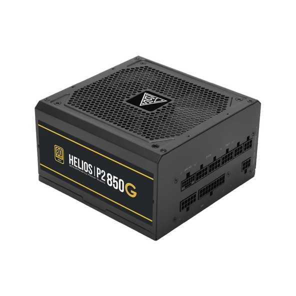GAMDIAS HELIOS P2-850G, 850W, 80+ Gold, Full Modüler, Aktif PFC, GAMING, ATX, Power Supply (PSU) ürün görseli 1