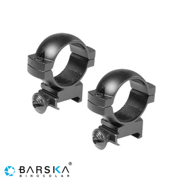 D. BARSKA 30MM WEAVER /Mat Siyah Yüksek Dürbün Ayağı ürün görseli 1