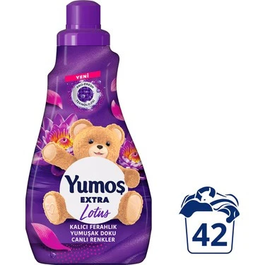 ŞeyliŞeyler - Yumoş Ekstra Konsantre Çamaşır Yumuşatıcısı Lotus 1008 ml (42 Yıkama) 1 Adet ürün görseli 1