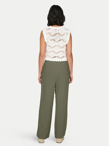 Only 15322263 Kadin Pantolon - Haki - Resim 2