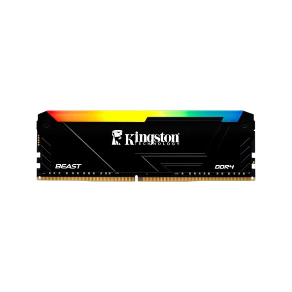 KINGSTON Beast, KF436C18BB2A/16TR, 16Gb, 3600Mhz,   DDR4, CL18, RGB, Desktop Gaming RAM (Soğutuculu) ürün görseli 1
