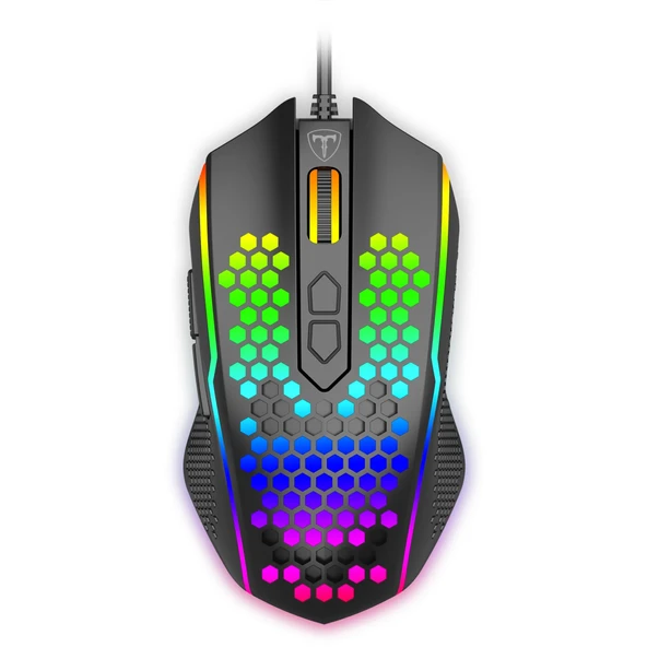 T-DAGGER T-TGM310-LIT, IMPERIAL LITE, RGB Backlight, 8 Programlanabilir Buton, USB Kablolu, 10.00DPI, Gaming Mouse ürün görseli 1