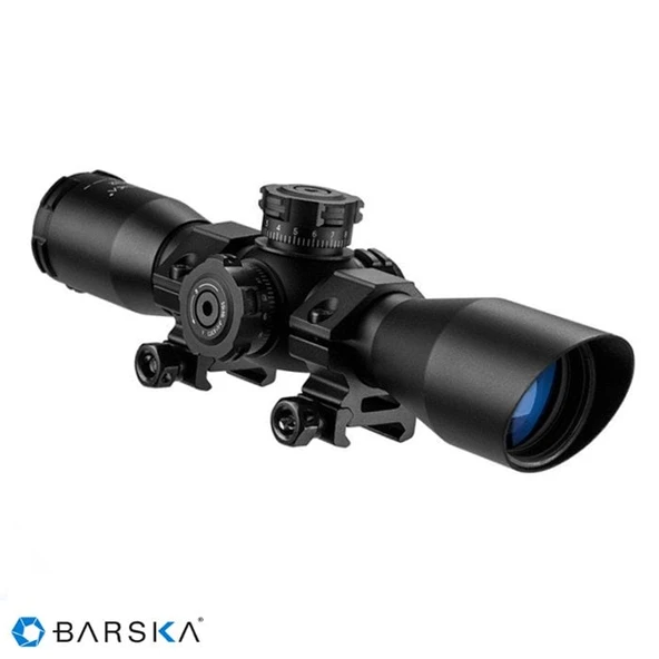 BARSKA CONTOUR 4X32 IR MIL DOT Tüfek Dürbünü ürün görseli 1