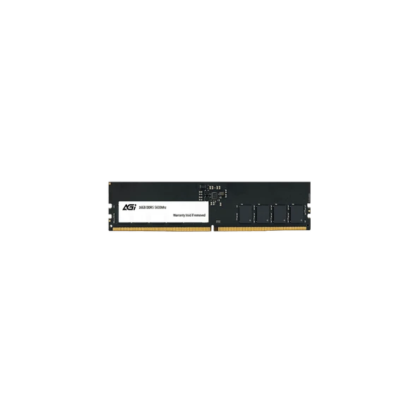 AGI AGI560016UD238, 16GB, DDR5, 5600Mhz, CL46, Desktop, Gaming RAM ürün görseli 1
