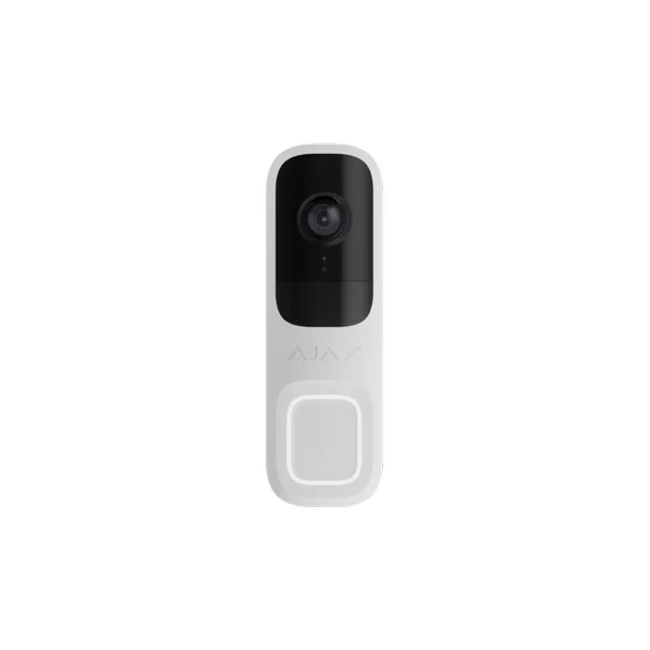 AJAX, DOORBELL, Kablosuz, Kameralı, Kapı Zili  Beyaz ürün görseli 1
