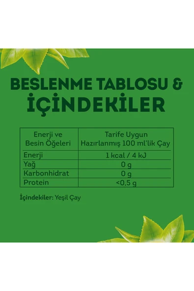 Lipton Berrak Yeşil Bardak Poşet Çay 20'li - Resim 3