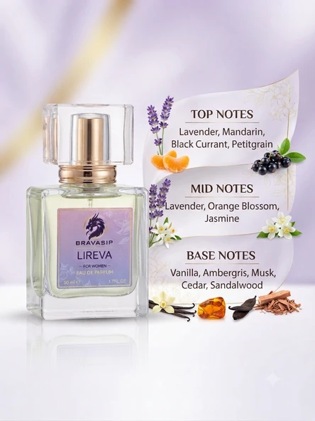 LIREVA Kadın Parfüm 50 ML EDP - Resim 5