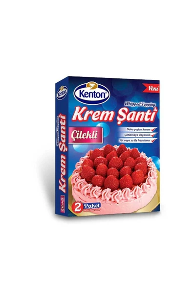 Kenton Krem Şanti Çilekli 150 gr ürün görseli 1