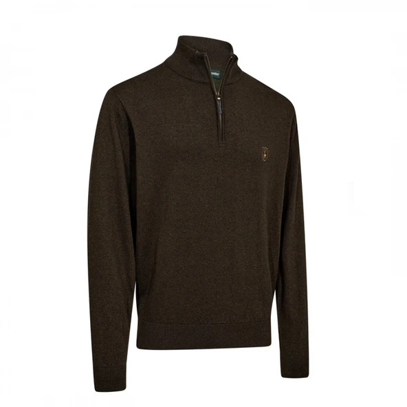 DEERHUNTER Harrington Fermuarlı  Kazak - L - Resim 2