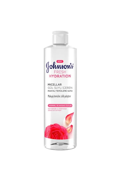 Johnson's Gül Suyu Özlü Micellar Makyaj Temizleme Suyu 400 ml ürün görseli 1