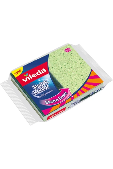 Vileda Viscose Düz Sünger 2'li ürün görseli 1