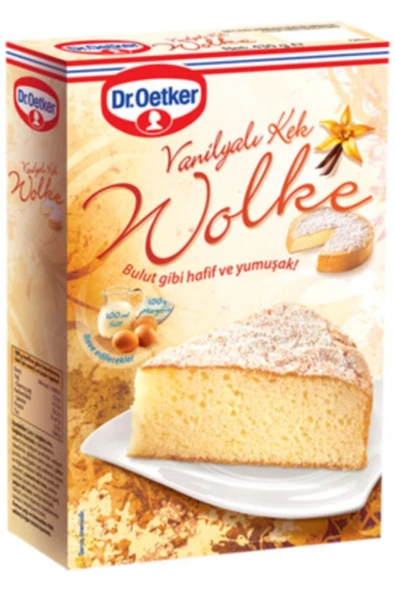 Dr. Oetker Wolke Vanilyalı Kek Karışımı 430 Gram ürün görseli 1