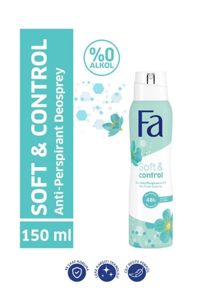 Fa Soft & Control Kadın Deo Sprey 150 Ml ürün görseli 1