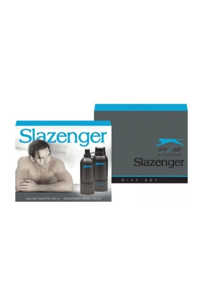 Slazenger Edt 125 Ml + 150 Ml Deo Mavi ürün görseli 1