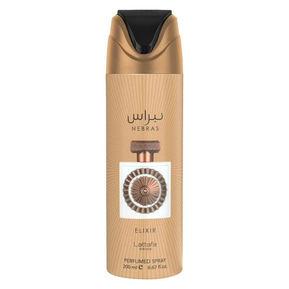 Lattafa Nebras Elixir 200 ml Unisex Deodorant ürün görseli 1