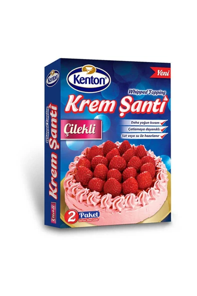 Kenton Krem Şanti Çilekli 150 gr - Resim 2