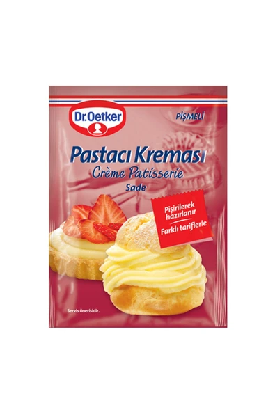 Dr. Oetker Dr.oetker Pastacı Kreması Pişmeli 156 gr ürün görseli 1