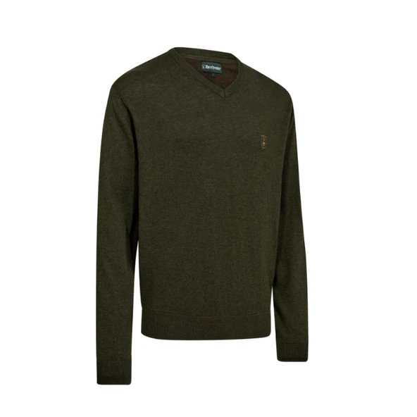 DEERHUNTER Harrington V Yaka Yeşil Kazak M - Resim 2