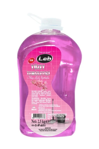 Leb Yüzey Temizleyici May Lilly Çiçek Kokulu 2.5 kg ürün görseli 1